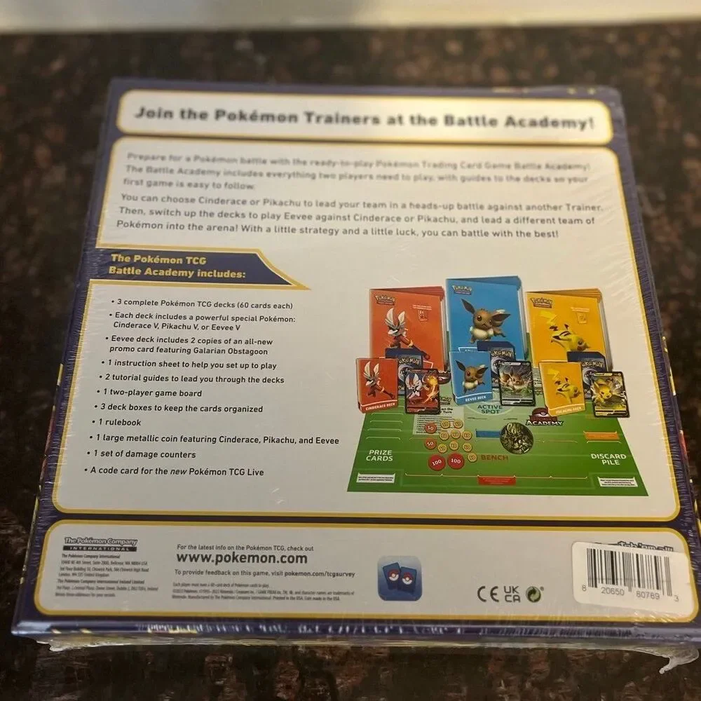 Pokemon Pokemon TCG: Battle Academy 2022 brand new sealed unused